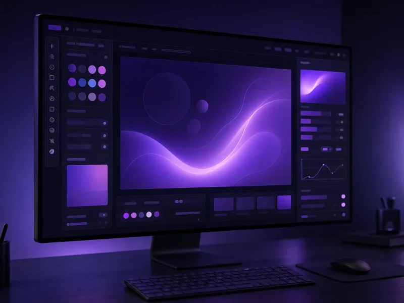 AI Design Tool Beta landing page template preview