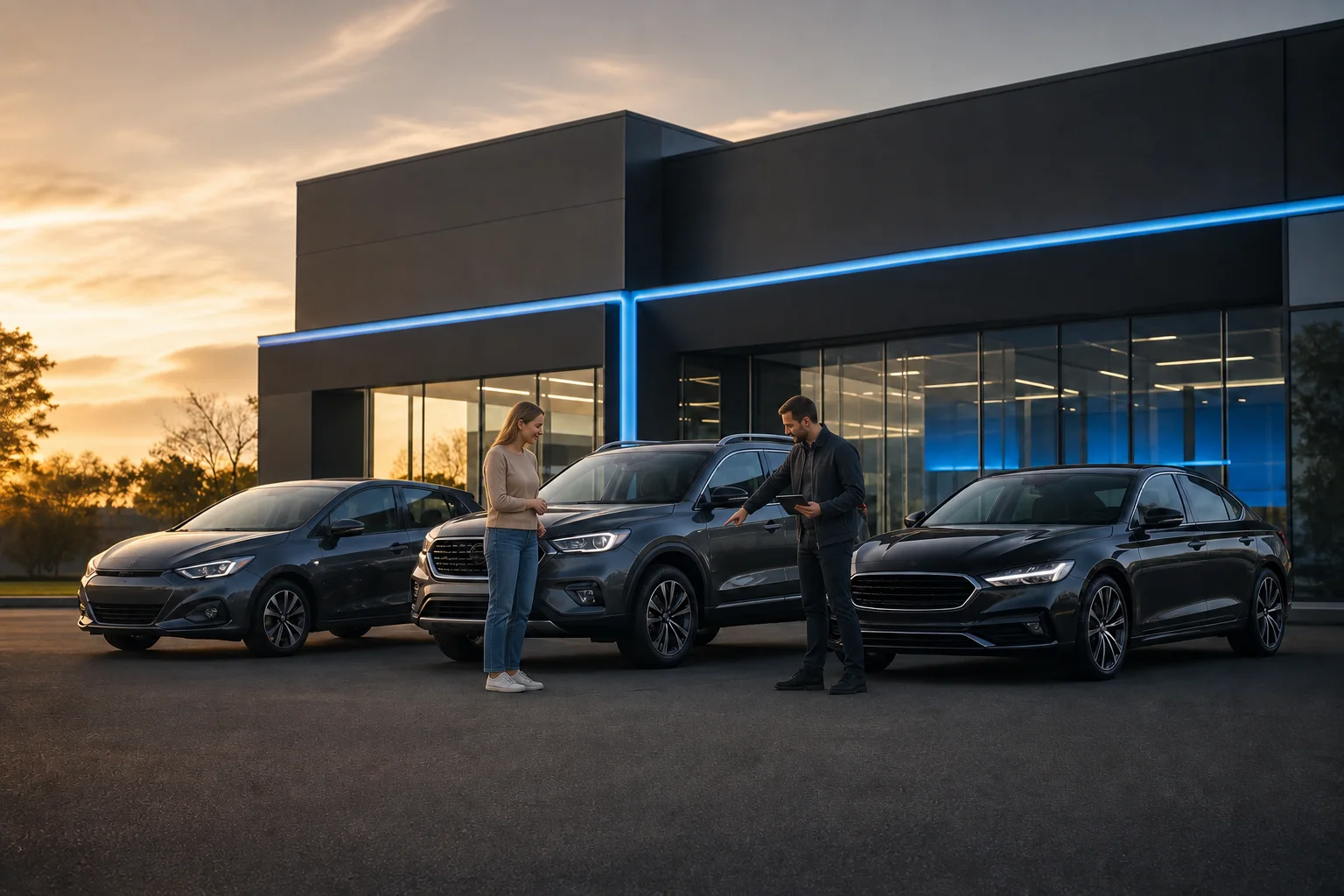 Book in minutes. Drive in fifteen.
