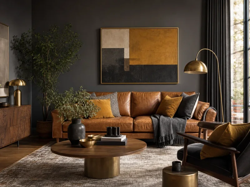 Interior Design Studio landing page template preview